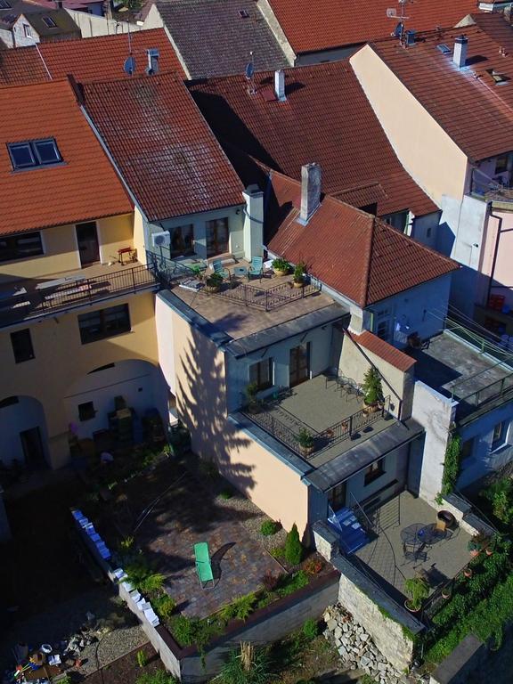 Penzion Na Hradbach Louny Eksteriør billede